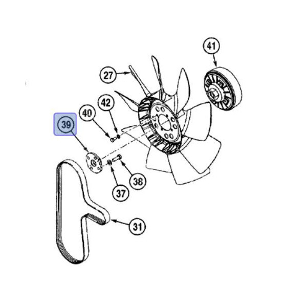 SUC2757 Flansza wisca wentylatora