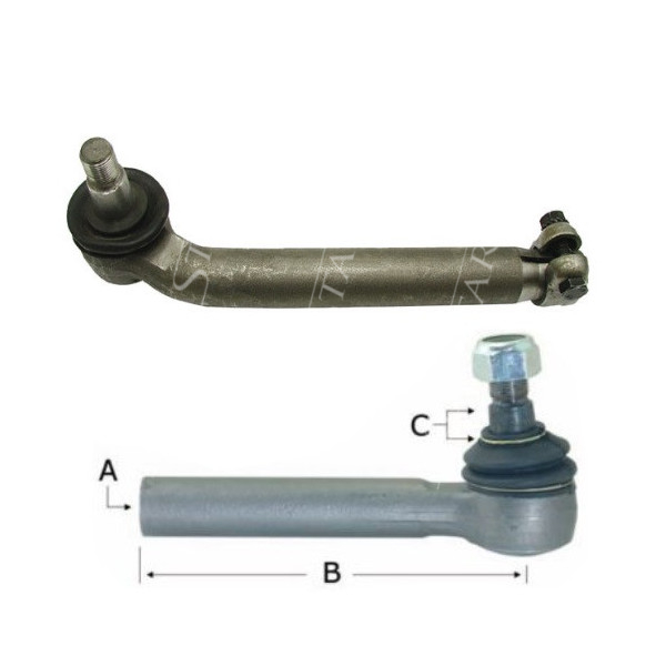 Końcówka kierownicza 320mm John Deere 2140, 3040, 3140 2750, 2950