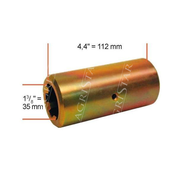 Łącznik wału kardana przedniego napędu Massey Ferguson 6110, 6120, 6130, 6140, 6150, 6160, 6170, 6180, 6190 3650, 3655, 3670, 36