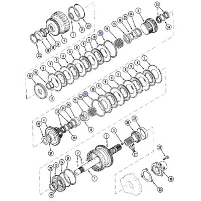SKR2049 Pierścień zabezpieczający skrzyni