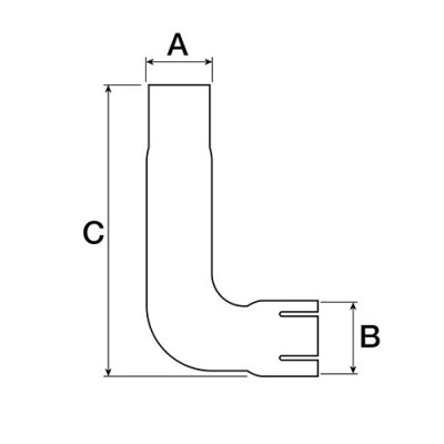 Tłumik, rura wydechowa John Deere:
6520, 6520SE, 6620, 6620SE, 6820, 6920, 6930PR, 7430PR, 7530PR,AL155688