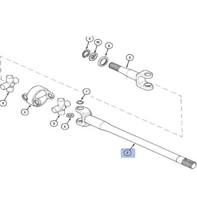 Półoś długa Case
MX100, 110, 120, 135, 150, 170

Renault

Claas

Massey Ferguson