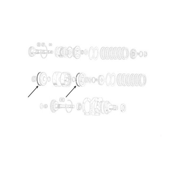 SKR7094 Oring kosza sprzęgłowego