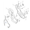 SUS7038 Uszczelka obudowy kół rozrządu Cummins