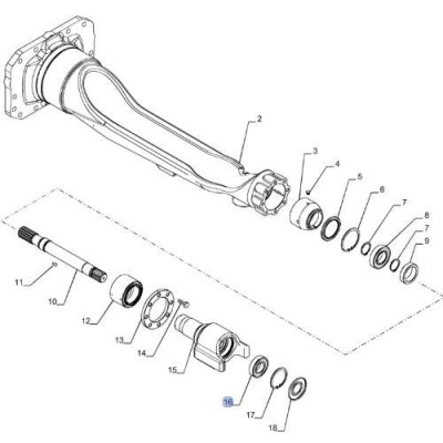 PON2103 Łożysko 28996540 New Holland