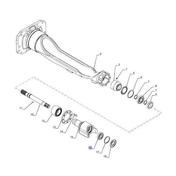 PON2103 Łożysko 28996540 New Holland
