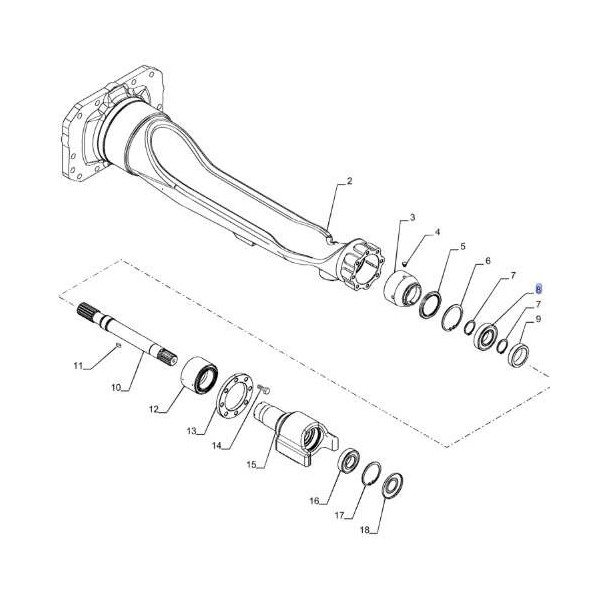 PON2105 Łożysko 28996550 New Holland