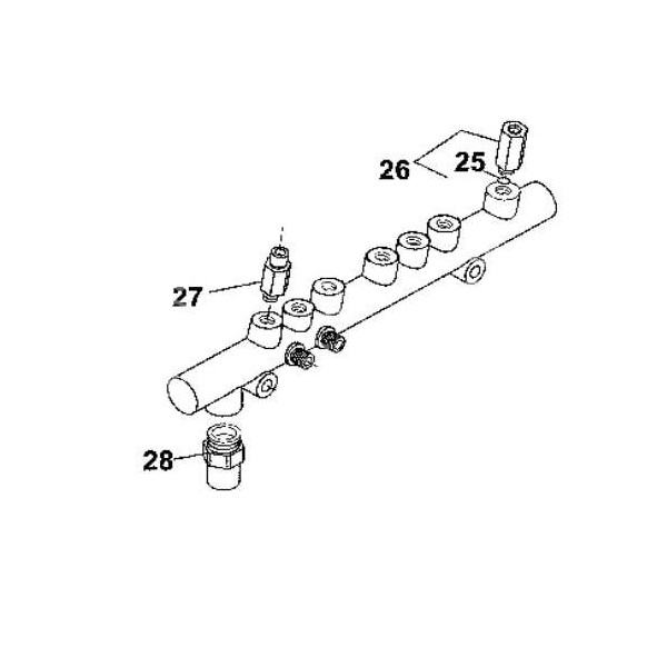 RE516335 Zawór ciśnienia paliwa Common Rail John Deere
6230, 6330, 6430, 6530, 6630
7200, 7300, 7400, 7500