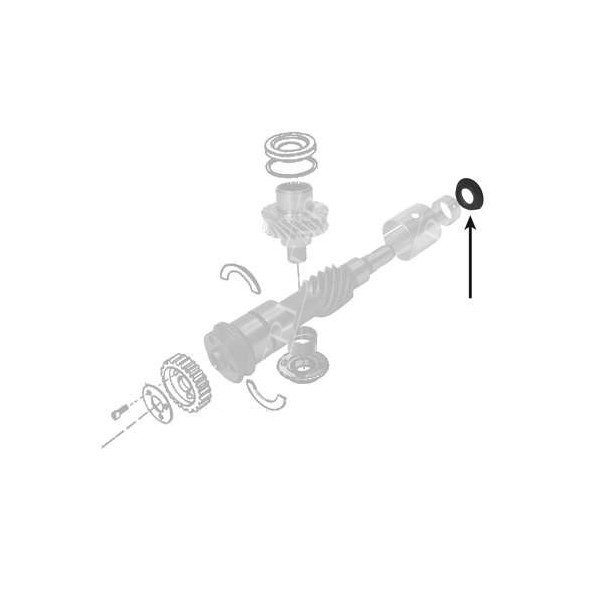 SUP3615 Uszczelniacz wałka pompy wtryskowej 23x35,7/46x10 Perkins Massey Ferguson