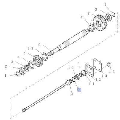 SKR7099 Getriebekolbenring