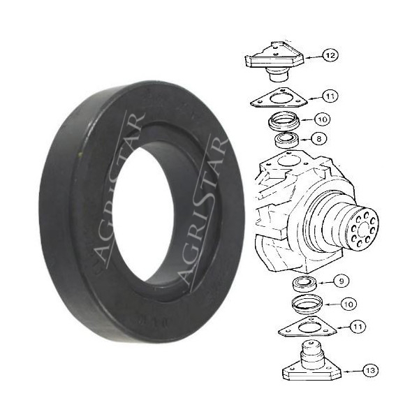 Łożysko sworznia zwrotnicy Case CS CVX MX 100 110 130 135 580 590 Komatsu WB 91R 93R 97 Matbro TS260 TS270 3523057M1 37700410834