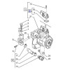 Regulator pompy hydraulicznej tłoczkowej 47127261 8487045  rexroth bosch case new holland fendt  massey ferguson john deere