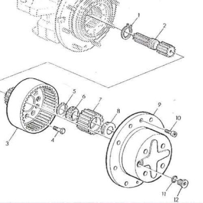 PON4914 Wałek atakujący Z16/24 APL2045