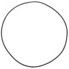 PON2680 Oring zawieszenia osi