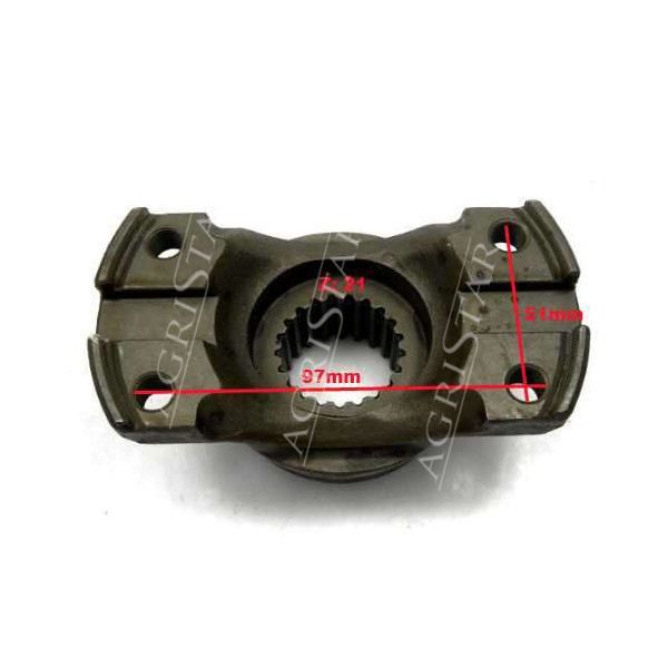 Flansza wału napędowego ataku widełki krzyżaka Case MX MX100 MX110 MX120 MX135 MX150 MX170 Mccormick  MTX 257246A1 255809A1 1376