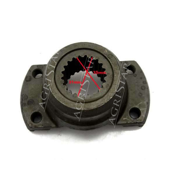 Flansza wału napędowego ataku widełki krzyżaka Case MX MX100 MX110 MX120 MX135 MX150 MX170 Mccormick  MTX 257246A1 255809A1 1376