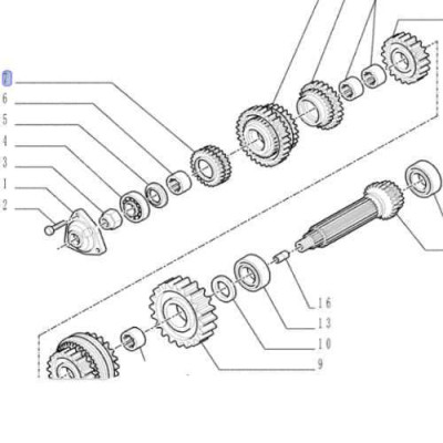 SKR7105 Doppelgetriebe