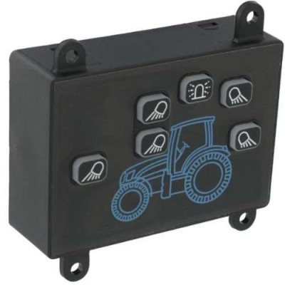 Panel przycisków oswietlenia halogenów Case Maxxum Puma 100 110 115 120 125 130 140 New Holland TS T6010 T7550 T7.250 T6.175