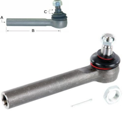 UKI1024 Końcówka kierownicza 143mm