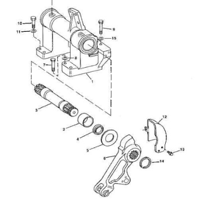Uszczelniacz wałka podnośnika John Deere
7600 7700 7800
7610 7710 7810 R117817