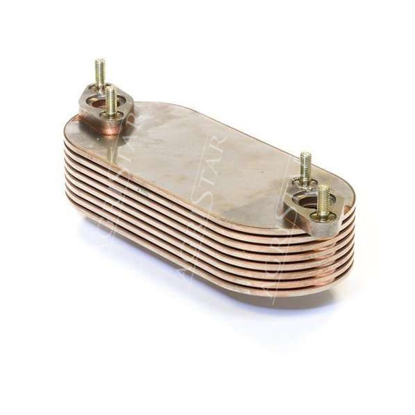 Chłodnica oleju silnika Massey Ferguson 6270 6280 6290 6465 6475 6480 7465 7475 7480 8210 8220  Perkins 1006.6 2486A993 4223950M