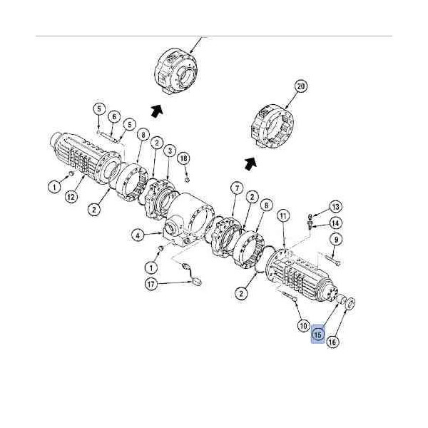 PON1273 Tulejka półosi napędowej Case Volvo