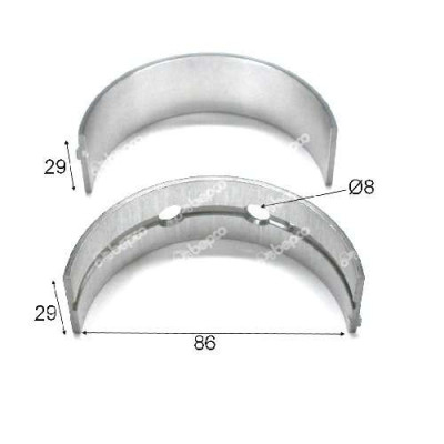Panewka główna 1 szlif Case JX JXU MAXXUM MXU QUANTUM New Holland T4 T TD TK TL TN TS TS6 LM Steyr 2995788 504250363 504250389
