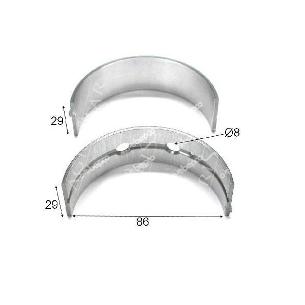 SWA2040 Panewka Główna Iszli 0,25 (para)