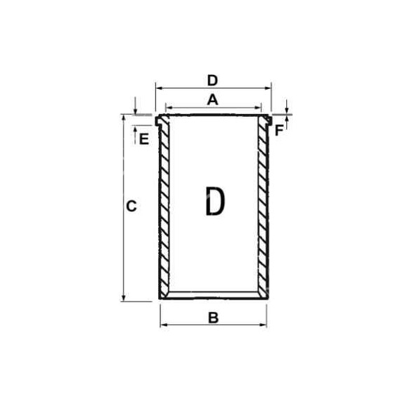 Tuleja silnika Deutz 108,5mm