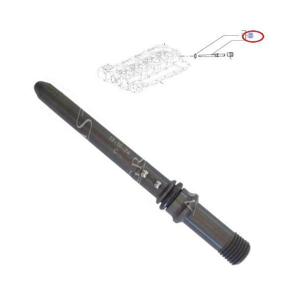 rurka Przewód paliwowy paliwa do wtrysku wtryskiwacza w głowicę od listwy case maxxum puma cvx 580sr 695sr new holland t6 t7 t6