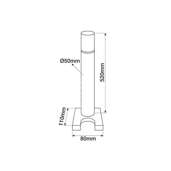 Sworzeń główny zawieszenia osi Case Magnum 7110, 7120, 7130, 7140, 7150 MX180, MX190, MX200, MX210 New Holland TG 196338A1