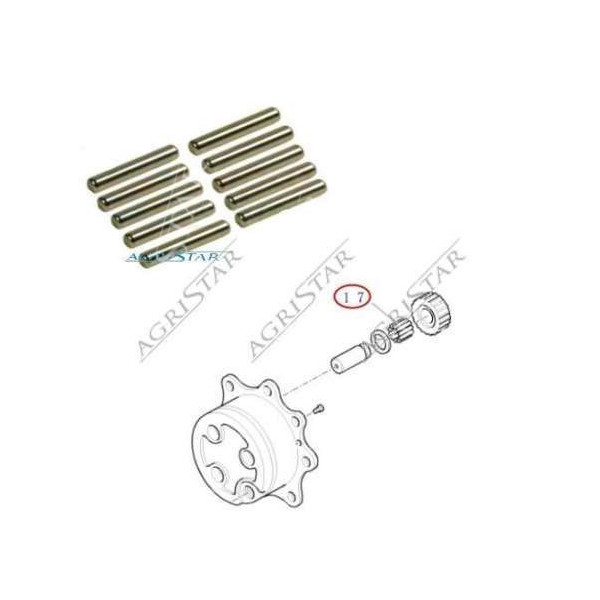 Rolka igiełka igła satelity carraro