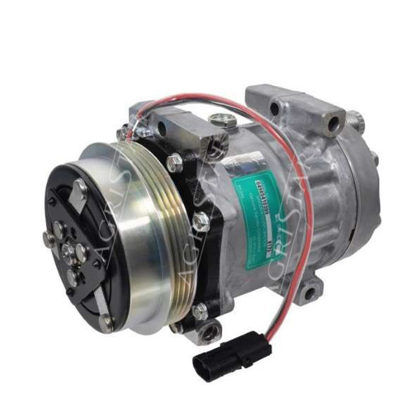 Kompresor klimatyzacji sanden sprężarka New-Holland CX8060, CX8070, CX8080, CX8090 FX Case CHX 320, CHX 420, CHX 520