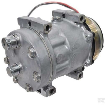 Kompresor klimatyzacji sanden sprężarka New-Holland CX8060, CX8070, CX8080, CX8090 FX Case CHX 320, CHX 420, CHX 520