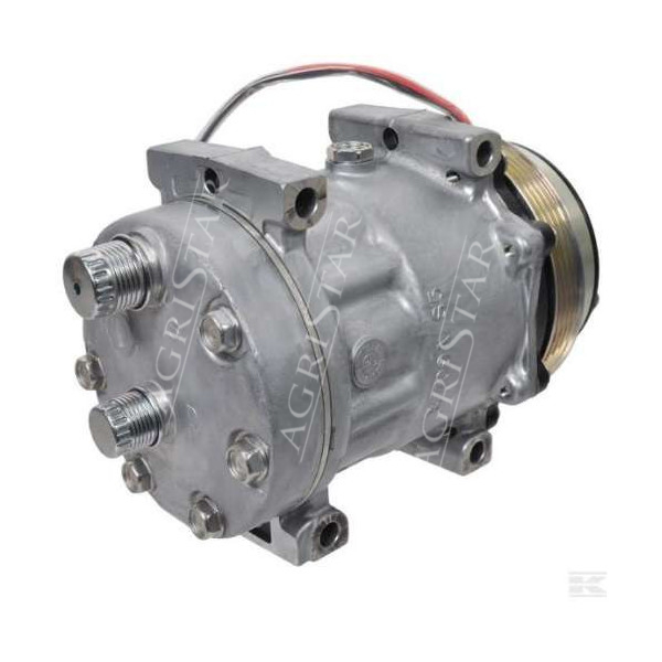 Kompresor klimatyzacji sanden sprężarka New-Holland CX8060, CX8070, CX8080, CX8090 FX Case CHX 320, CHX 420, CHX 520