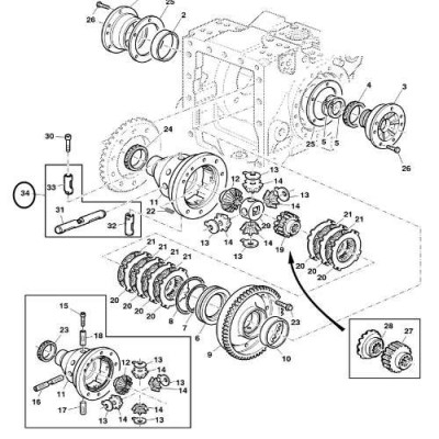 PON4003 Differentialstiftsatz AL212229