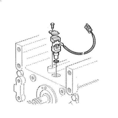 Czujnik obrotów wałka przekaźnika PTO WOM John Deere 6810 6910 6820 6920 7600 7700 7800 7610 7710  RE12180 RE10683