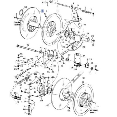 Koło wariatora młocarni New Holland TF42 TF44 TF76 TF78 TX30 TX32 TX34 TX62 TX63 TX64 TX65 TX66 TX67 TX68 80750375 750375