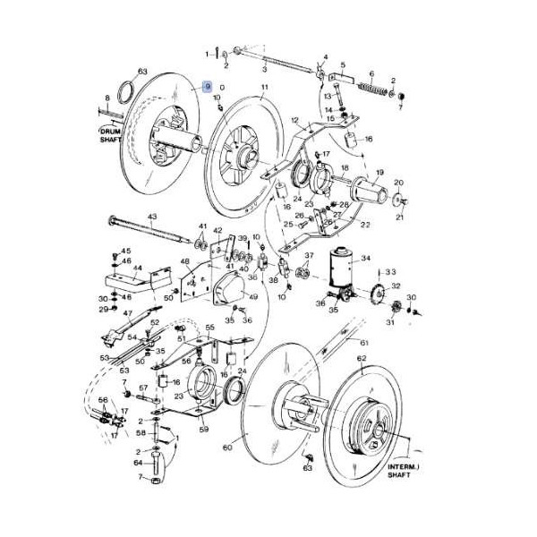 80750375 Koło wariatora młocarni New Holland New Holland: TF42, TF44, TF76, TF78 TX30, TX32, TX34, TX62, TX63, TX64, TX65, TX66,