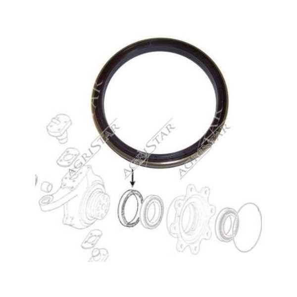 Uszczelniacz piasty koła John Deere 189x230x18,5mm RE168092  RE299899