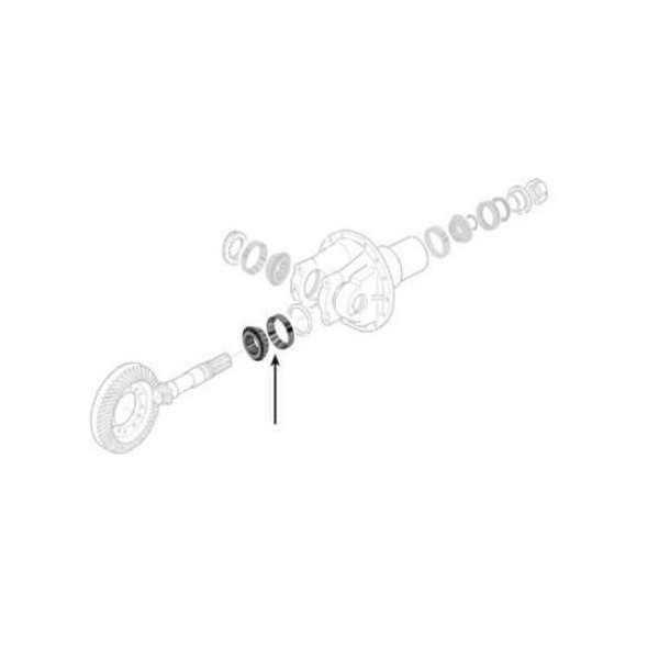 Łożysko wałka ataku Massey Landini  1440642X1 D41667600 01110002 JD37047 0750117133 0735370289 0635373003 061002300 790335R91 26