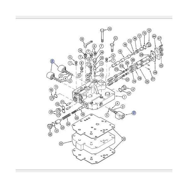cewka elektrozawór rewersu Case 5120 5130 5140 5150 5220 5230 5240 5250 7210 7220 7240 7250 magnum wałka 349296A1 300aa00177a