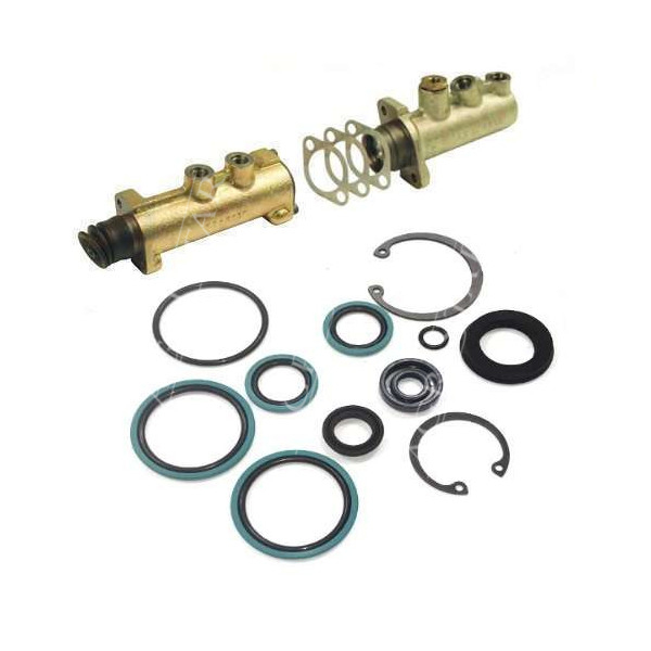 Zestaw pompki hamulca uszczelniacze Case MX100, MX110, MX120, MX135 pompka hamulcowa 247861A1, 247862A1 CARLISLE