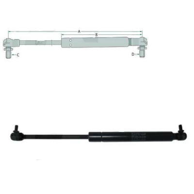 ak3145 Siłownik Tylnej szyby JX