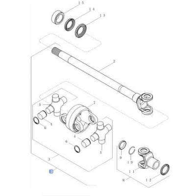 Półoś napędowa Case:
Magnum 215 235 245 285- 315
MX210-MX285

New Holland:
T8010- T8050
T8.275- T8.360