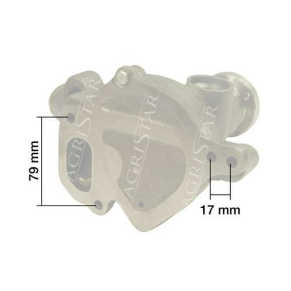 SUC5157Pompa wodna wody Valtra Valmet Sisu