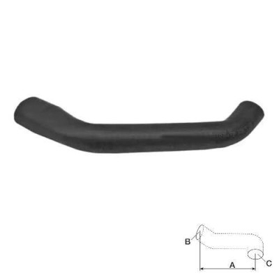 SUC3027 Przewód wąż chłodnicy górny Case MX100, MX110, MX120, MX135, MX150, MX170   141569A2