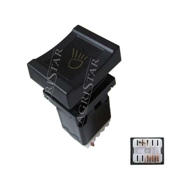 ELE5029 Włącznik świateł halogenów tylnych Massey Ferguson 2680, 2685, 2700, 2705, 2720, 2725, 3050, 3060, 3065, 3070, 3075, 308