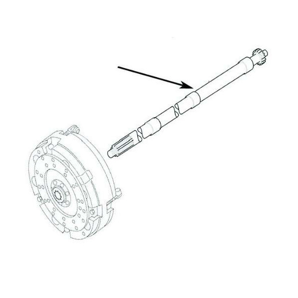 SKR7123 Wałek sprzęgłowy, 5176754, 5189501, 5115040, 5175246, 5163741, 5189501