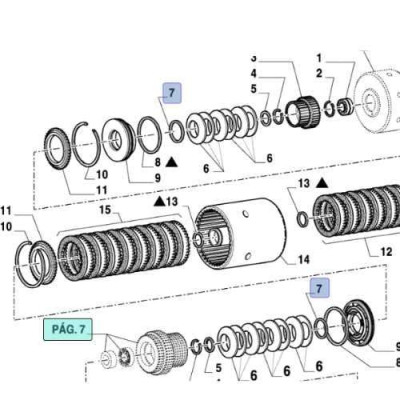 Uszczelnienie tłoka kosza wałka
Steyr:
CVT
Kompakt 
Case:
Farmall
JX
MXM
Optum
Puma 
New Holland
T4 T7
TD5
TM